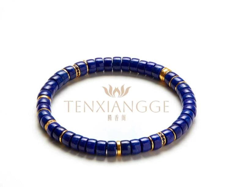 Natural lapis lazuli bracelet